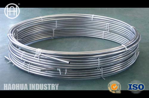 Stainless coils tubing